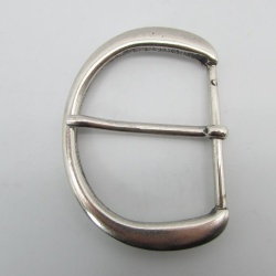 Silberne Gürtelschnalle für 6 cm Gürtel