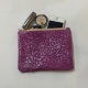 Leather Pouch klein pink