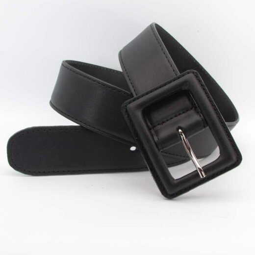 Damengürtel mit überzogener Gürtelschließe 4 cm breit