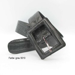 Damengürtel mit überzogener Gürtelschließe 4 cm breit