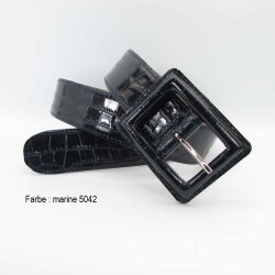 Damengürtel mit überzogener Gürtelschließe 4 cm breit