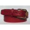 Damengürtel Krokoleder rot 4 cm breit 100