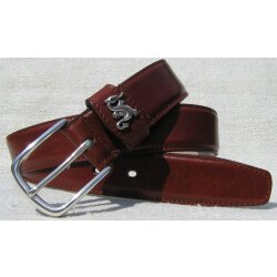 Cognacfarbener Drachengürtel 3,5 cm breit 115