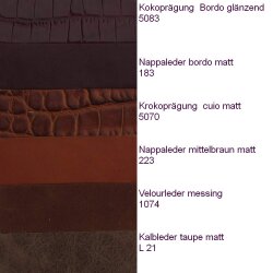 Cognacfarbener Drachengürtel 3,5 cm breit 115