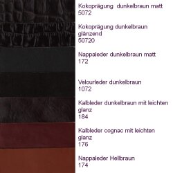 Cognacfarbener Drachengürtel 3,5 cm breit 115