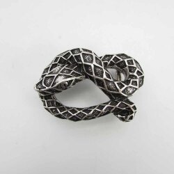 Schlangengürtelschließe 3 cm breite Gürtel