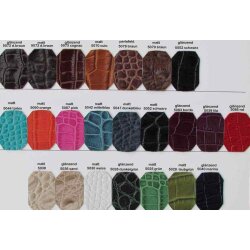 Ledergürtel mit silberfarbener Gürtelschließe 3 cm breit