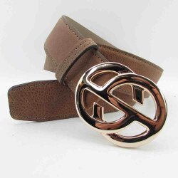 Gürtelschließe  für 4 cm  Gürtel silber
