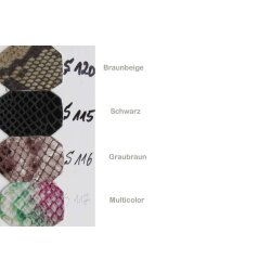 Ledergürtel mit länglicher silberner Gürtelschließe 3 cm breit