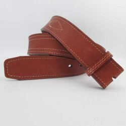 Wechselgürtel aus Rindleder 4 cm breit mit...