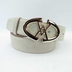 Schmuckgürtel  4 cm breit mit ovaler Gürtelschließe