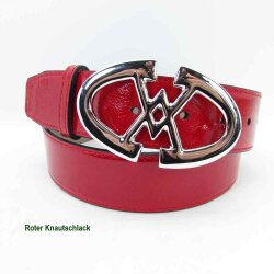 Schmuckgürtel  4 cm breit mit ovaler Gürtelschließe