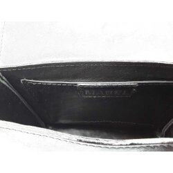 Kleine Damentasche mit silber Kette und Schlangenüberschlag