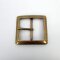 Viereckige Gürtelschnalle 4,5 cm  altgold