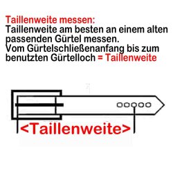 Herrenledergürtel 3,5 cm breit
