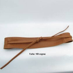Breiter Nappalederbindegürtel 7  cm breit 85