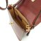 Patchwork Damentasche mit goldener Kette und Verschluss