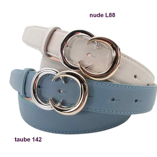 Leder Damengürtel 3 cm breit