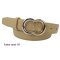 Leder Damengürtel 3 cm breit