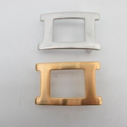 Koppelschließe für 3 cm breite Gürtel
