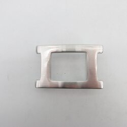 Koppelschließe für 3 cm breite Gürtel