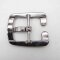 Halbrunde Gürtelschnalle altsilber 4 cm breit