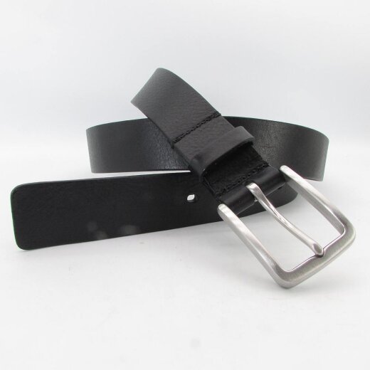 Herrengürtel mit nickelfreier Edelstahl Gürtelschnalle 3,5 cm breit