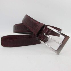 Kalbleder Herren Gürtel 3 cm breit 105 cm Taillenweite