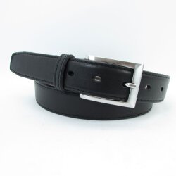 silberne eckige Gürtelschnalle für 3 cm breite Gürtel