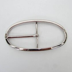 Ovale Gürtelschnalle für 4 cm breite Gürtel