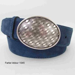 Ovale Gürtelschließe für 4 cm breite...