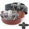 BOXER-SPIRIT-COLLECTION  Rindledergürtel  4 cm breit schwarz 115
