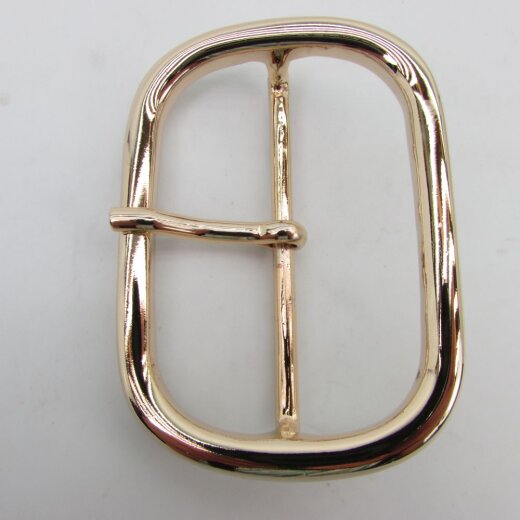 Goldene Gürtelschnalle für 6 cm breite Gürtel