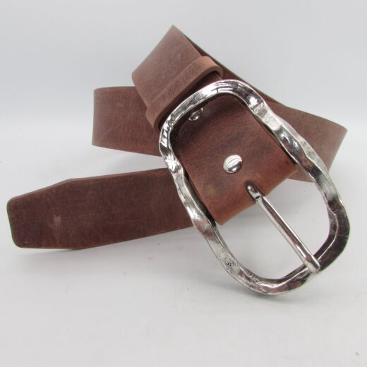 Jeansgürtel mit kräftiger 4 cm Gürtelschließe
