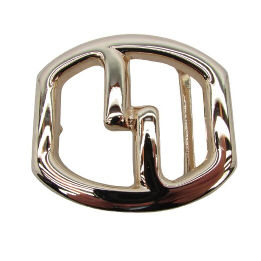 Ovale Schmuck  Gürtelschließe für 4 cm breite Gürtel