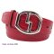 Ovale Schmuck  Gürtelschließe für 4 cm breite Gürtel