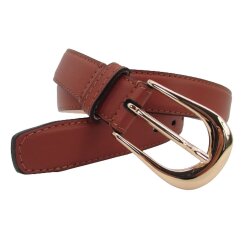 Damengürtel mit gold Schließe 3 cm breit 95 cm...