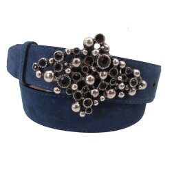 Strass Gürtelschließe für 4 cm breite Gürtel