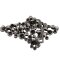 Strass Gürtelschließe für 4 cm breite Gürtel