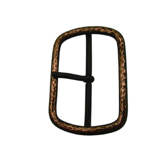 Kupferfarbene Gürtelschnalle für 6 cm breite Gürtel