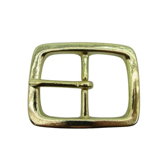 Messing Gürtelschnalle für 4 cm breite Gürtel