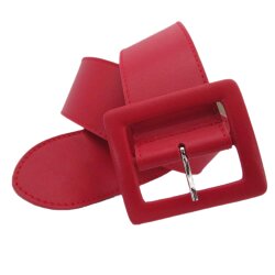 Damen Nappaleder Gürtel 6 cm breit mit...
