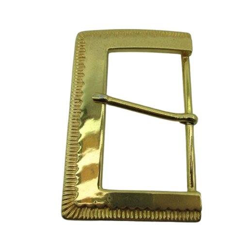 Goldfarbene Gürtelschnalle für 6 cm breite Gürtel