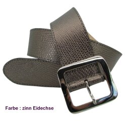 Damen Gürtel 5 cm breit rundgeschnitten 90 cm Taillenweite
