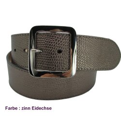 Damen Gürtel 5 cm breit rundgeschnitten 90 cm Taillenweite
