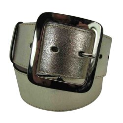 Damen Gürtel 5 cm breit rundgeschnitten 90 cm Taillenweite
