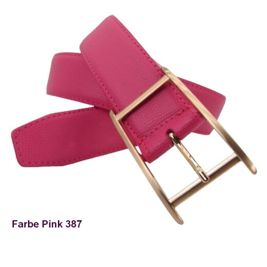 Damen Gürtel 4 cm breit mit gold Gürtelschließe 85 cm Taillenweite