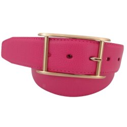 Damen Gürtel 4 cm breit mit gold Gürtelschließe 85 cm Taillenweite