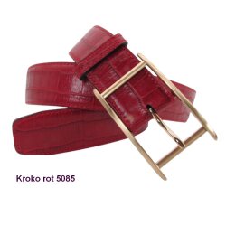 Damen Gürtel 4 cm breit mit gold Gürtelschließe 85 cm Taillenweite