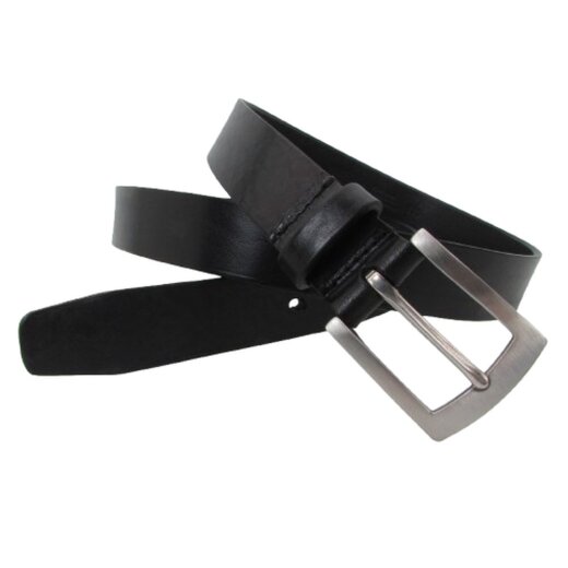 Rindledergürtel 3 cm breit mit Edelstahlgürtelschließe